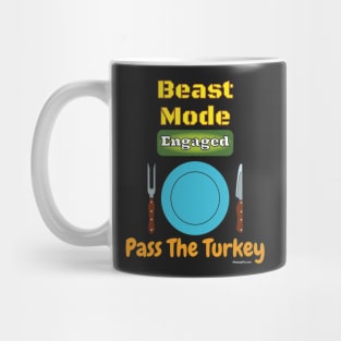 Beast Mode Thanksgiving Mug